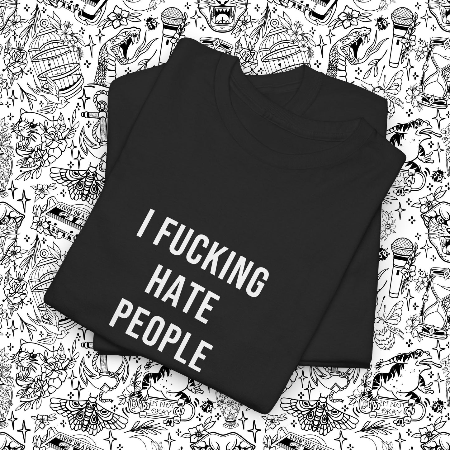 Hate People Tee