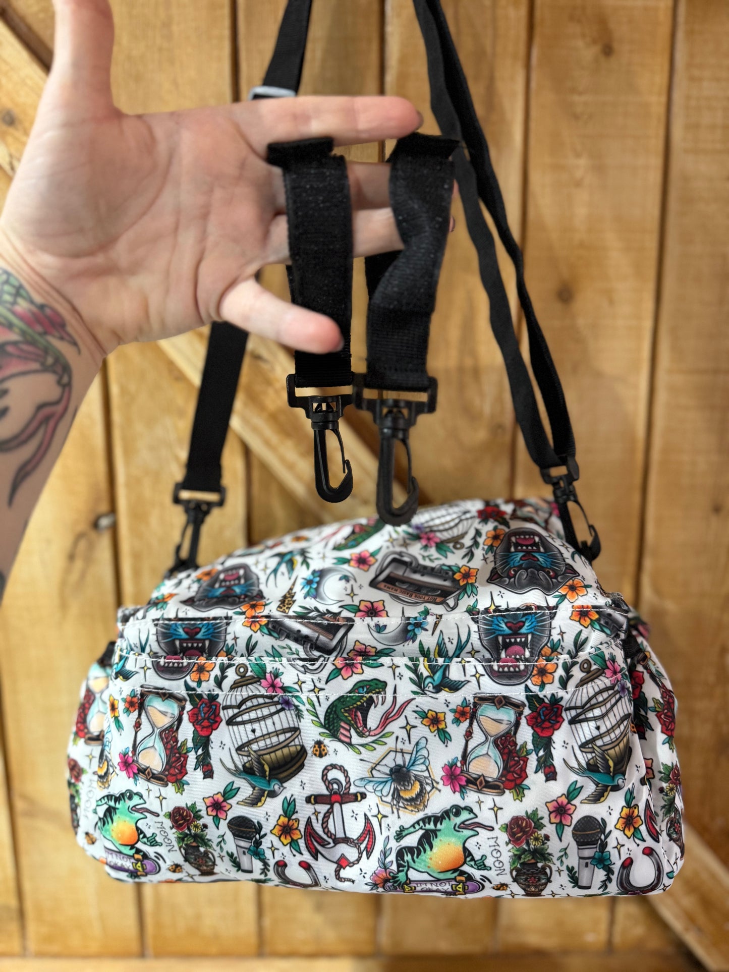 Traditional Tattoo Pram Bag