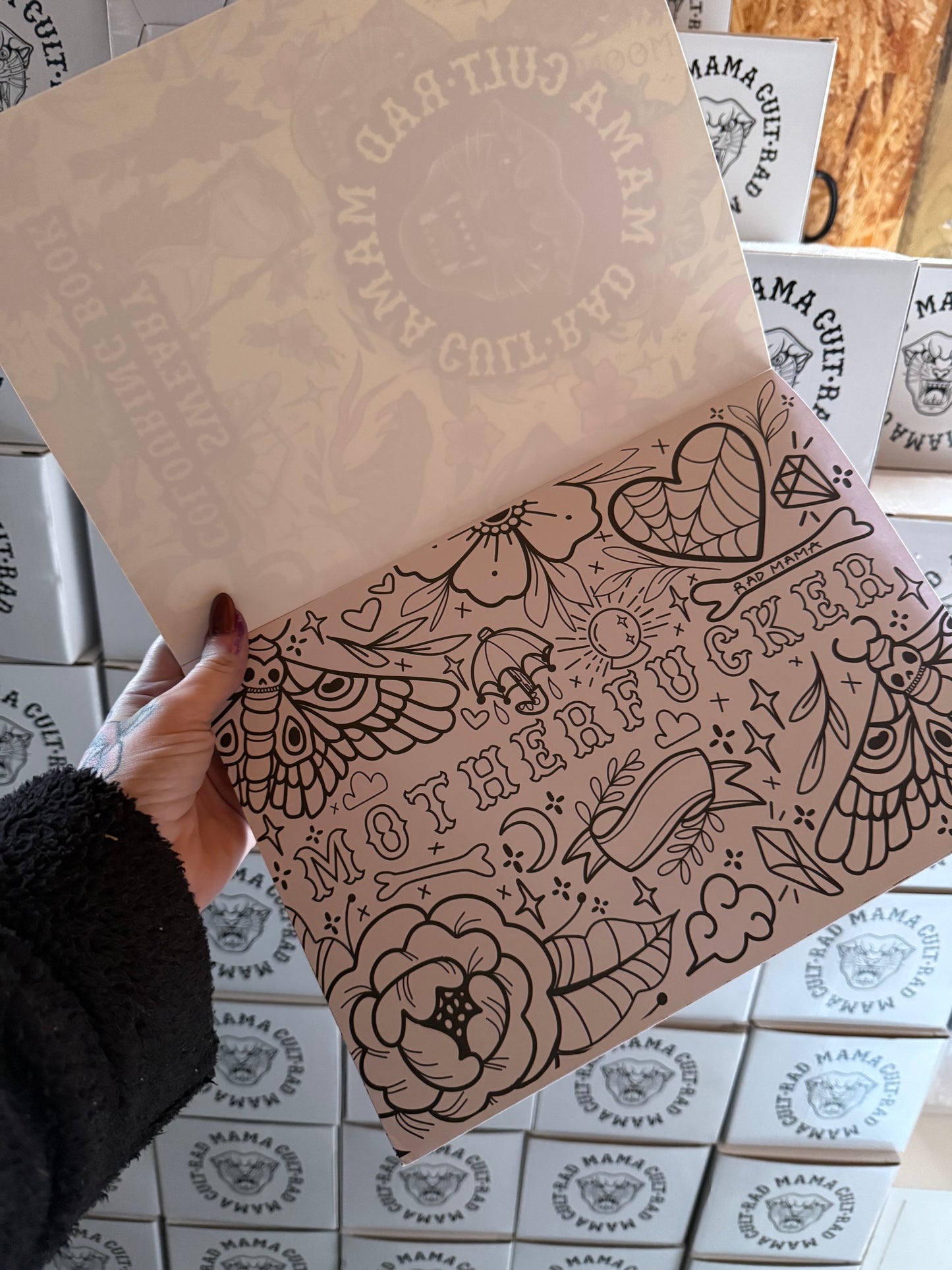 Traditonal Sweary Colouring Book