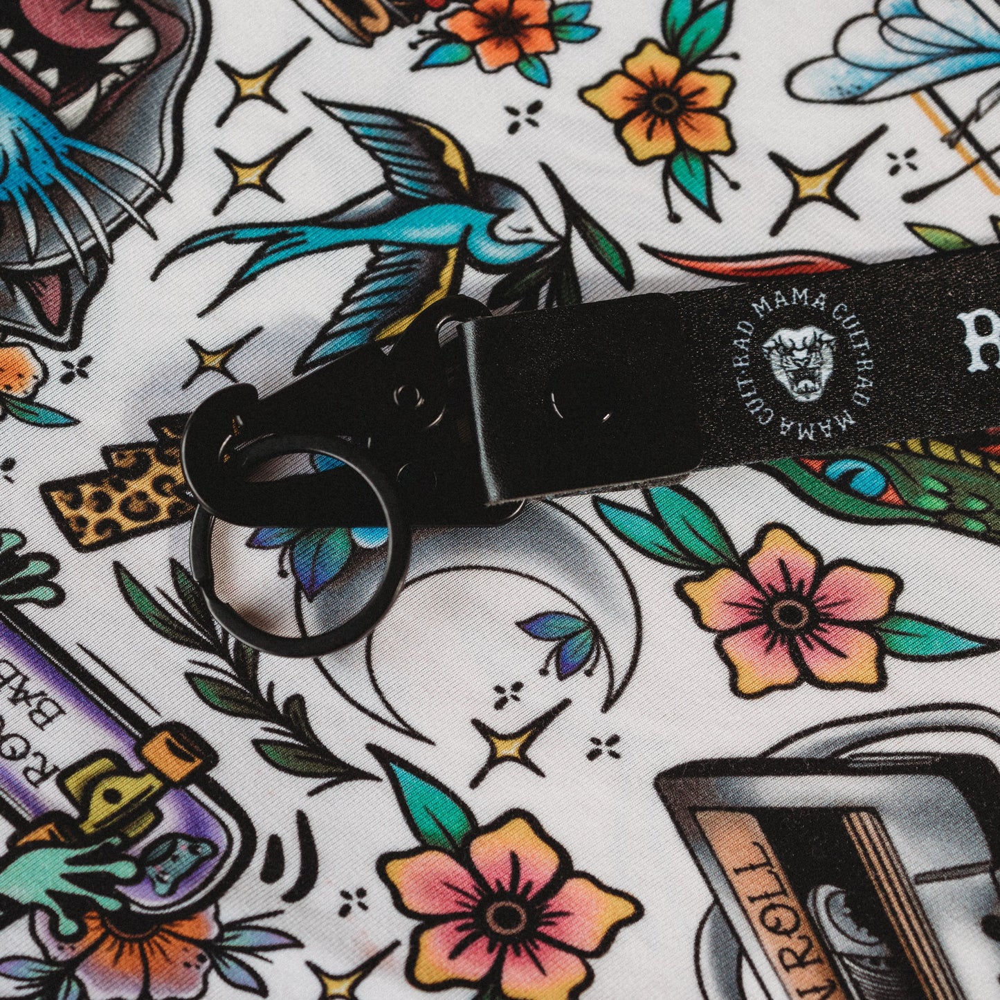 Rad Mama Cult Short Chain Lanyard