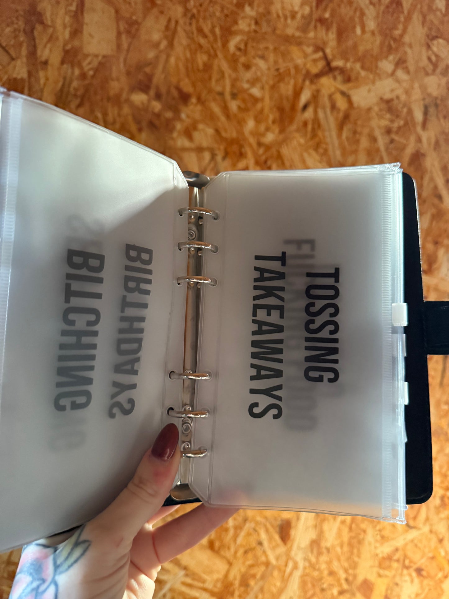 Shit I Need To Save A6 Binder