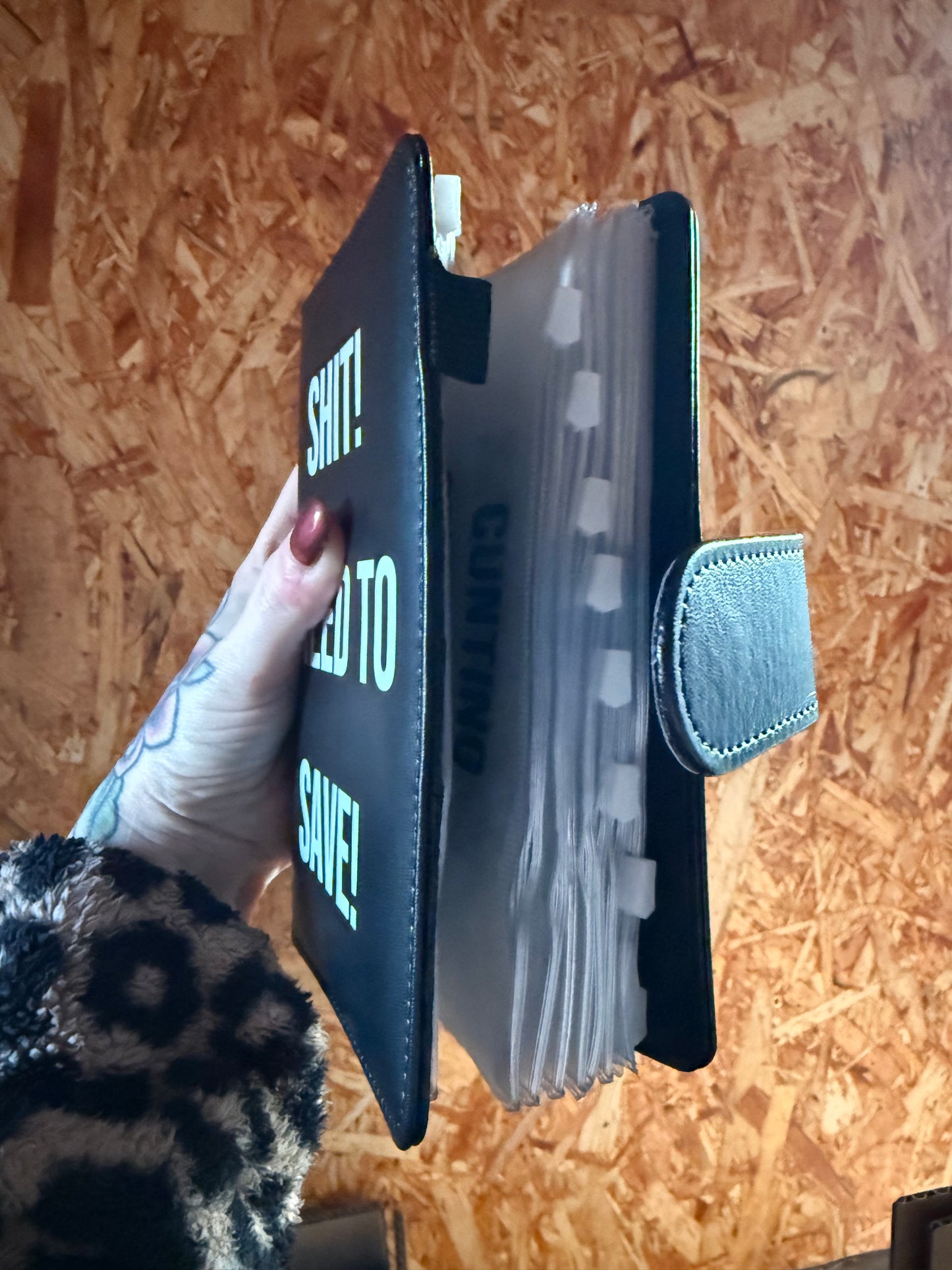 Shit I Need To Save A6 Binder