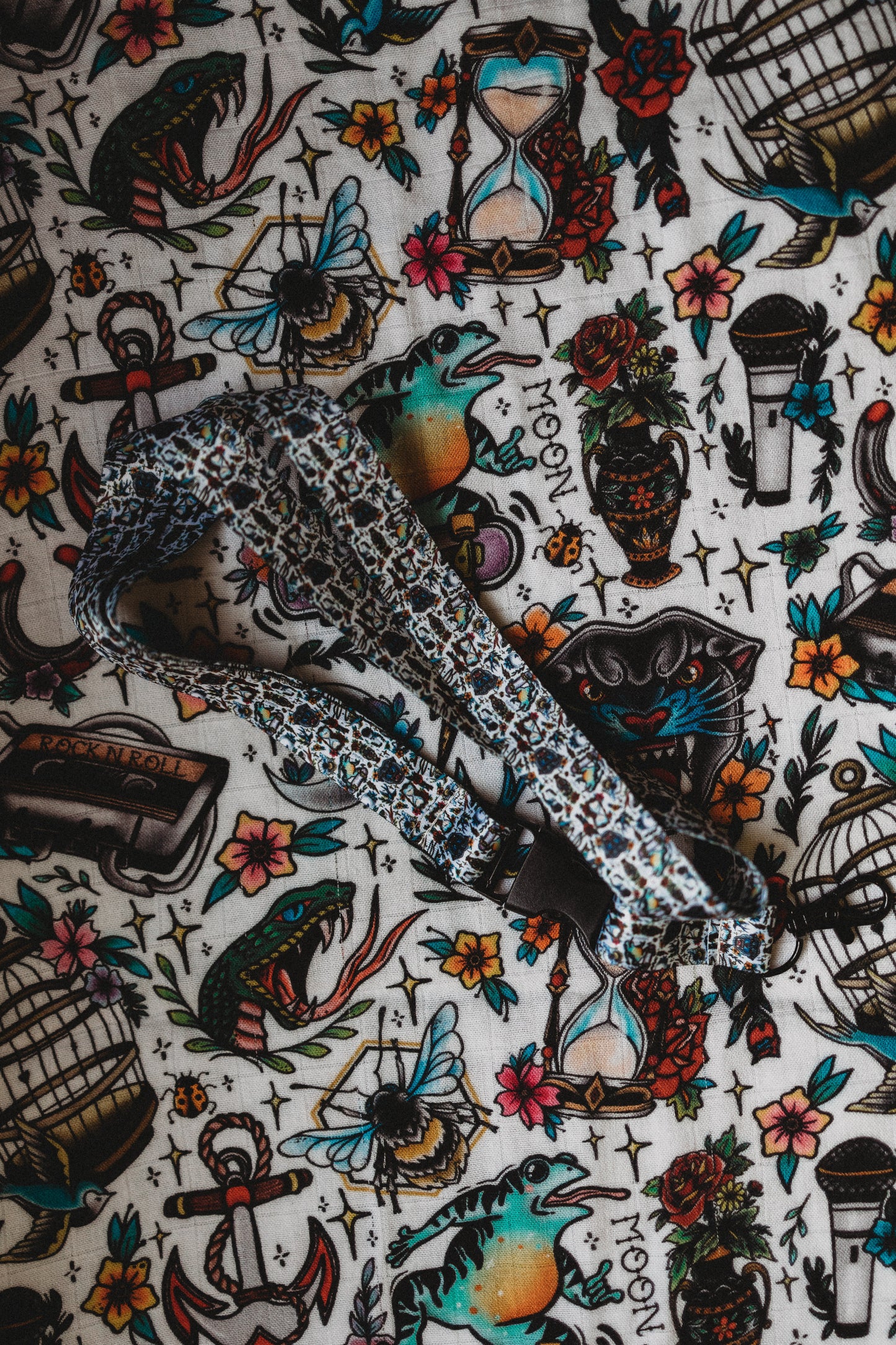 Traditional Tattoo Lanyard