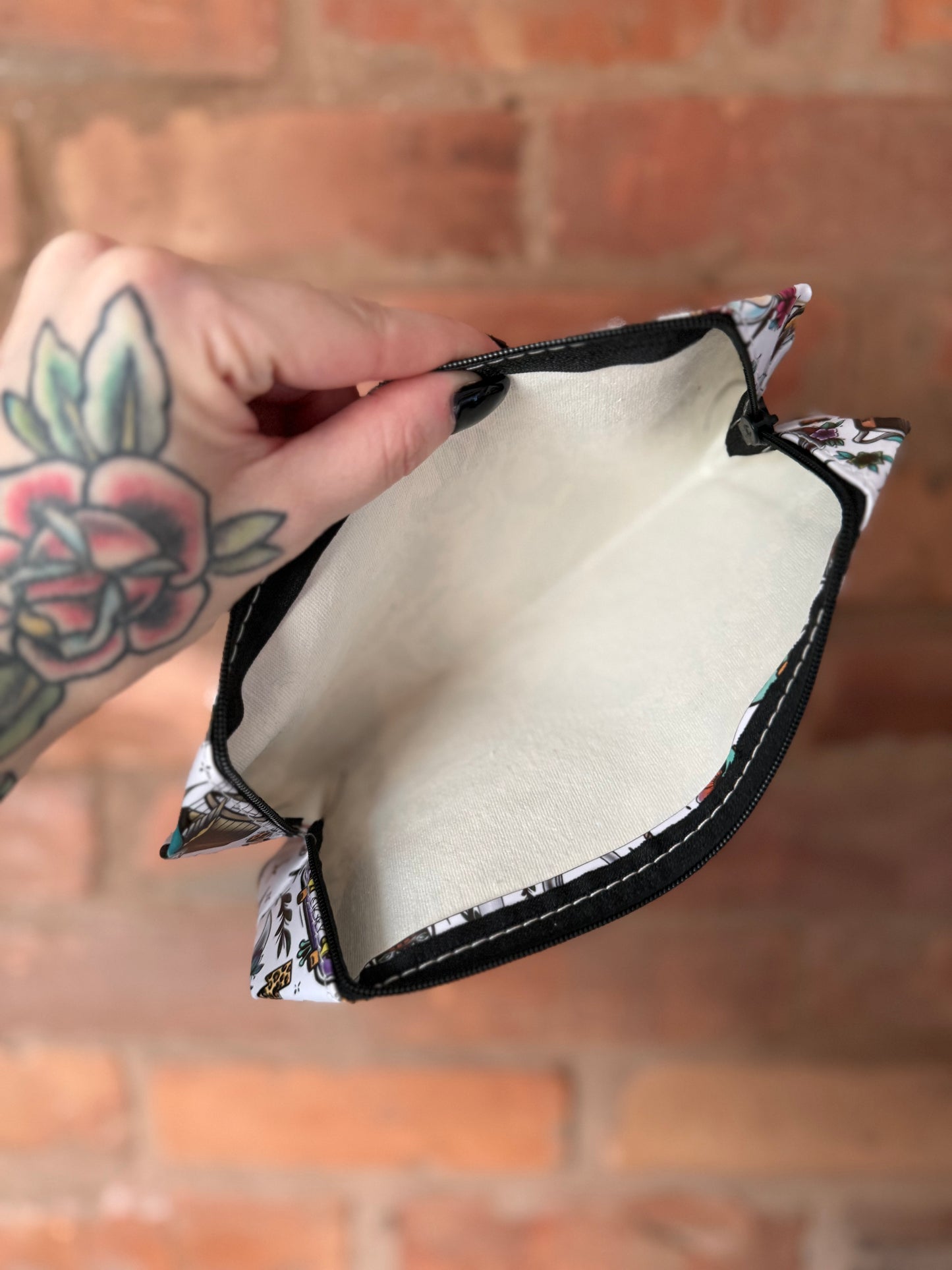 Traditional Tattoo Pencil Case ( PU )