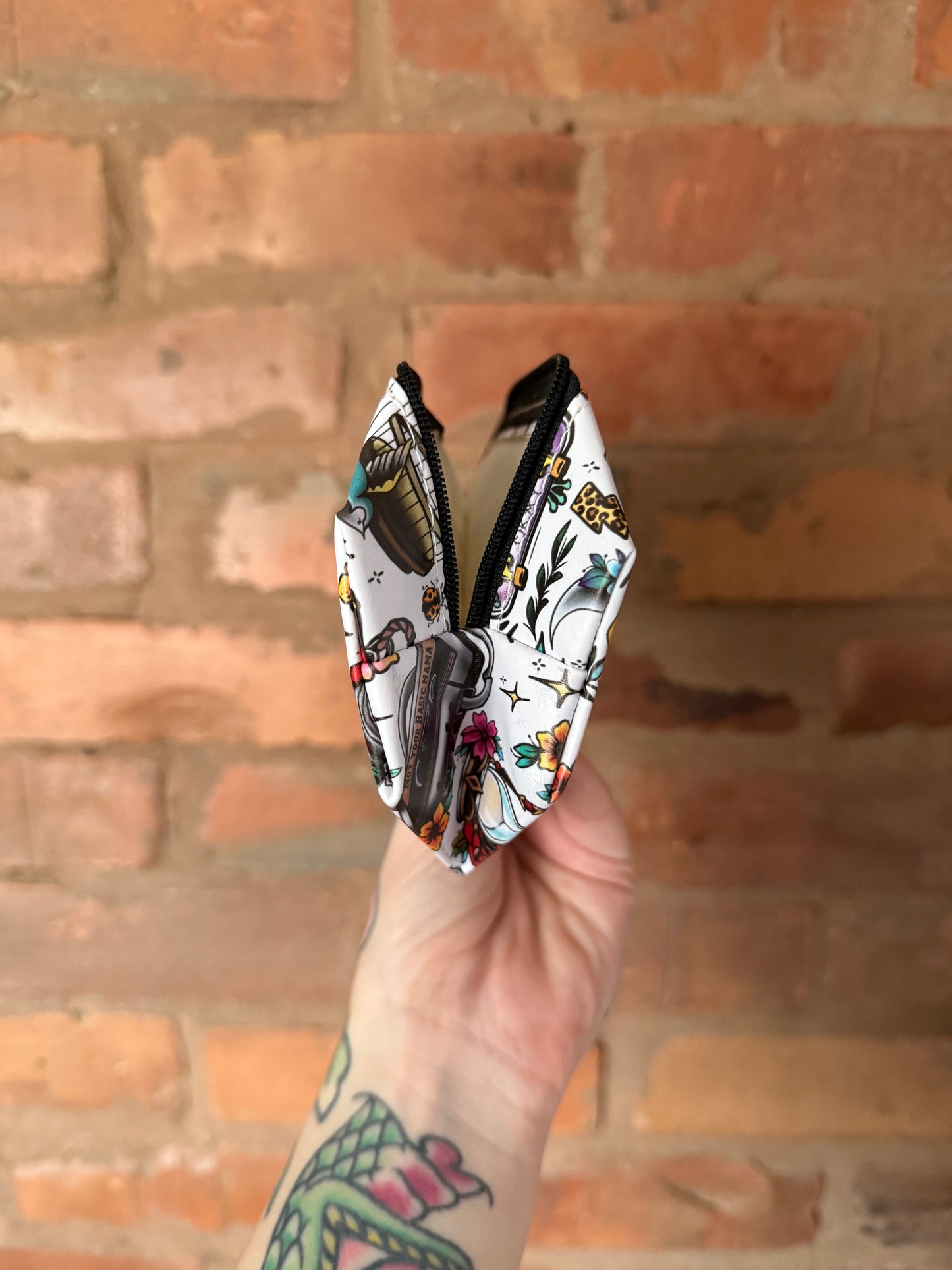 Traditional Tattoo Pencil Case ( PU )