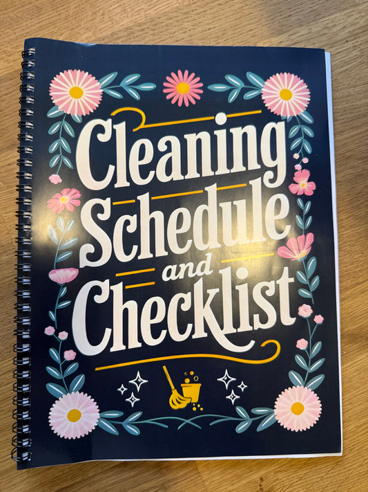 Cleaning Schedule and checklist