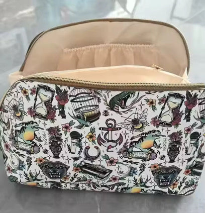 Traditional Tattoo Make-Up Bags