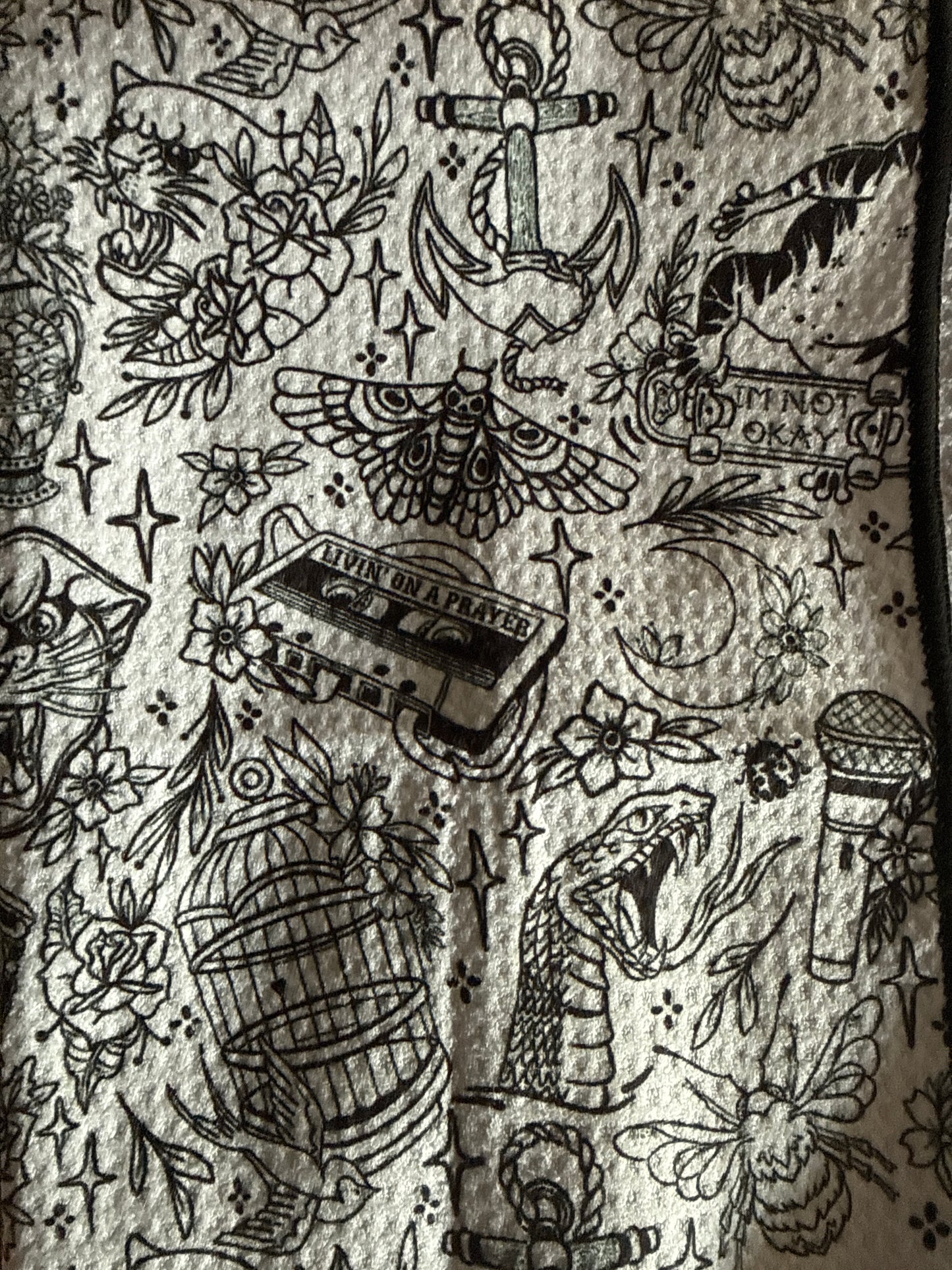Tattoo Tea Towel
