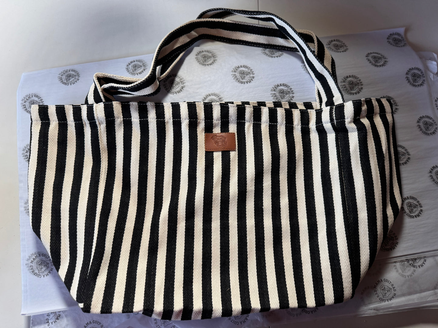 Stripe Tote Large