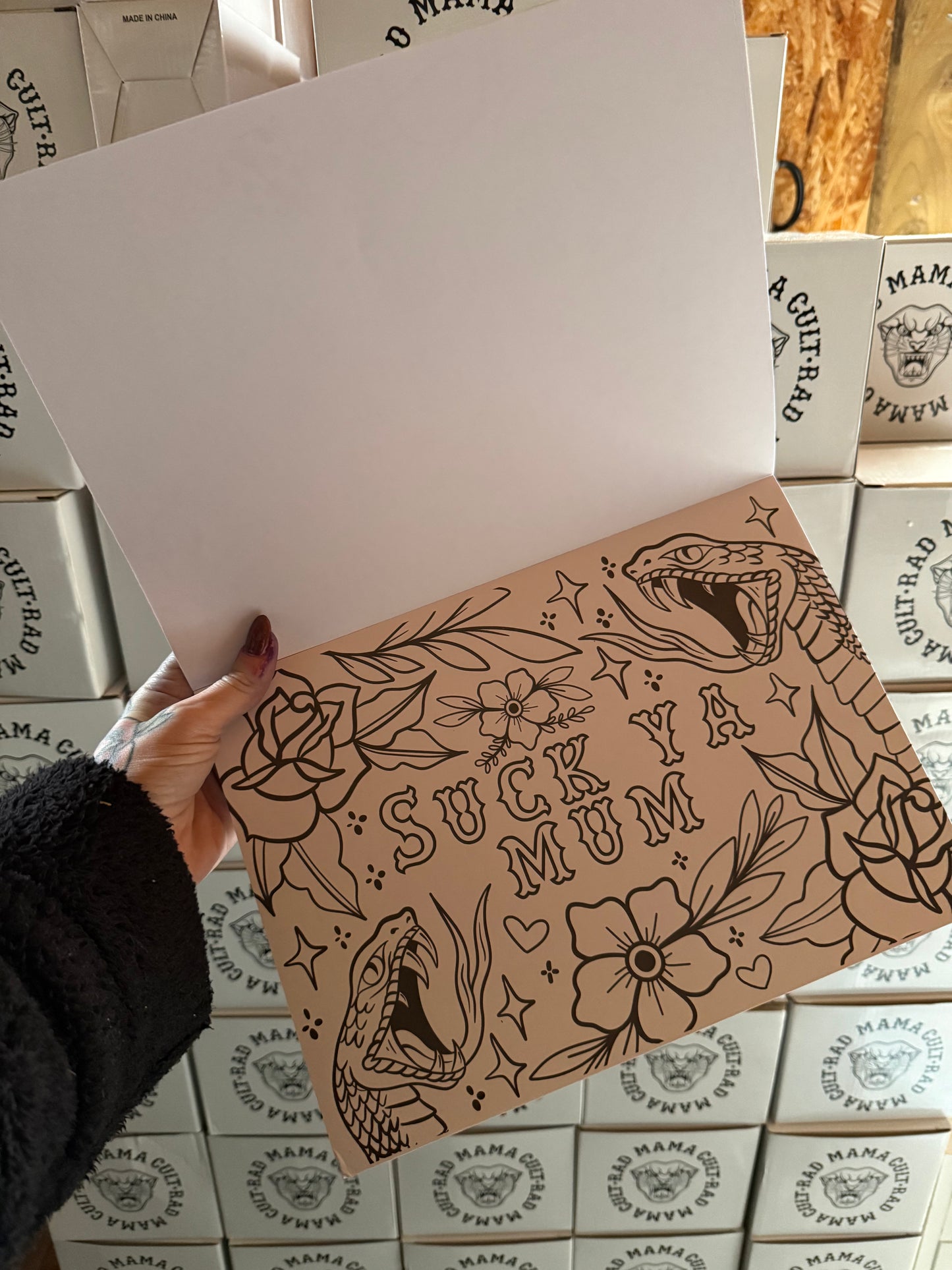 Traditonal Sweary Colouring Book