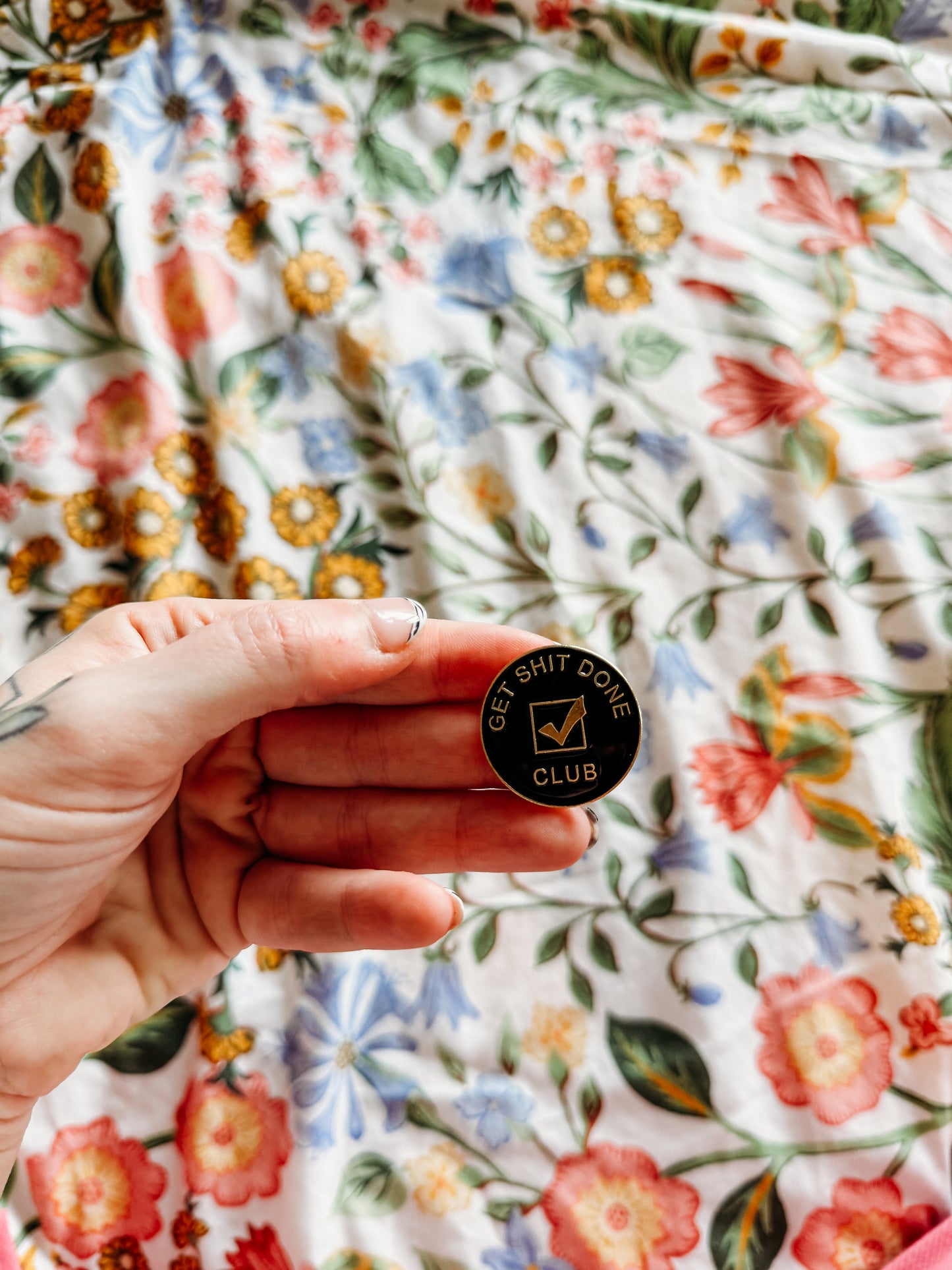 Sweary Pin Badges