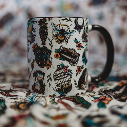Tattoo Print Mug