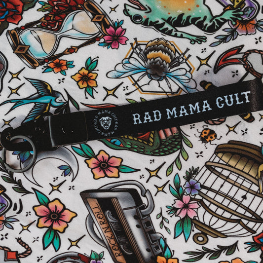 Rad Mama Cult Short Chain Lanyard